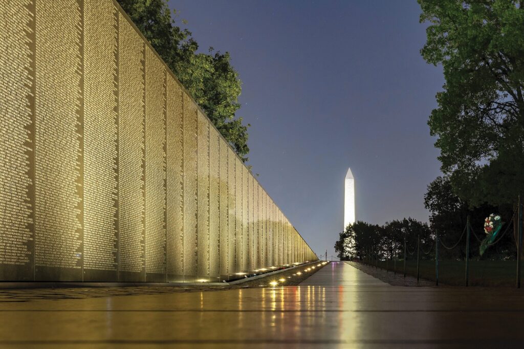 The Vietnam Veterans Memorial