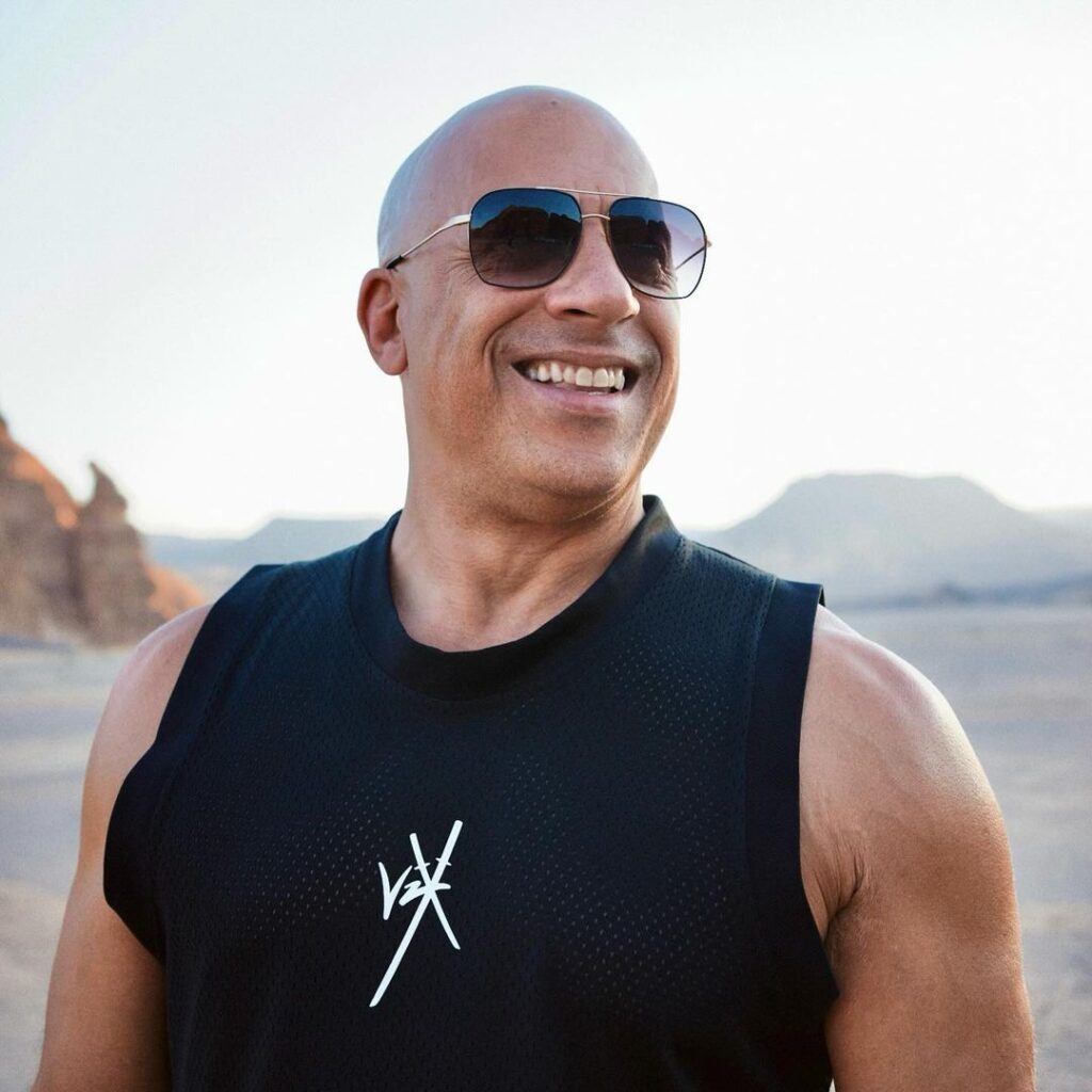 Vin Diesel smiling