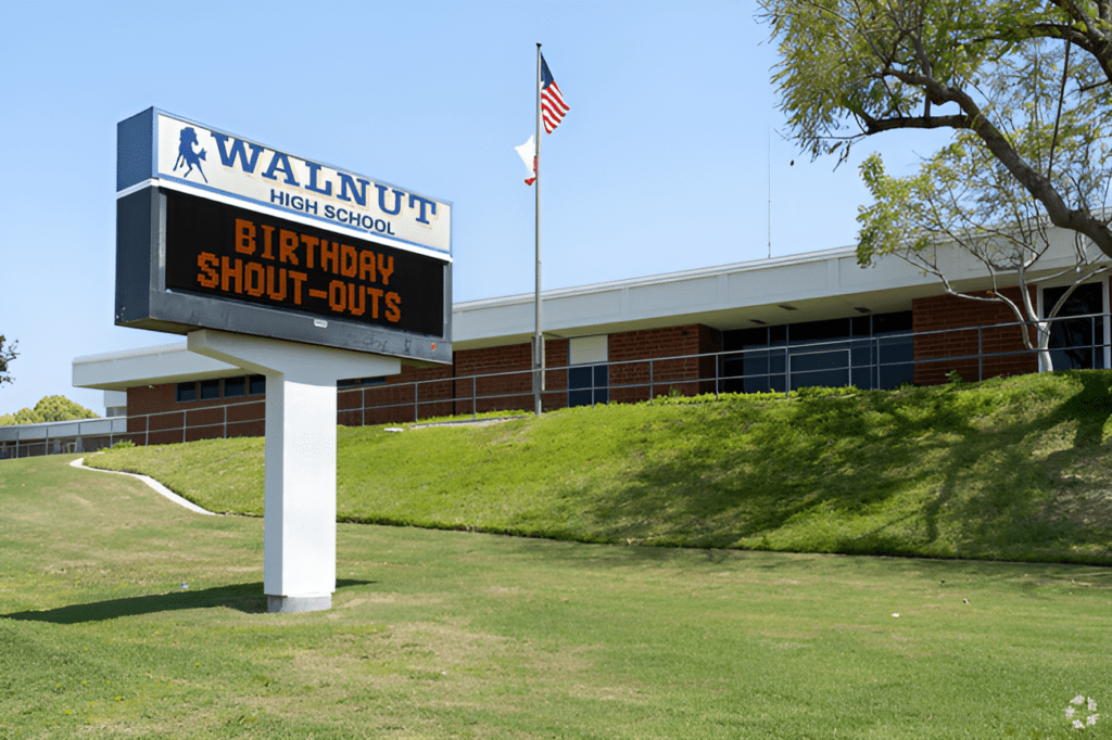 Walnut High School, California